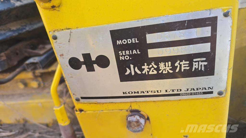 Komatsu D 57 S-1 Crawler loaders