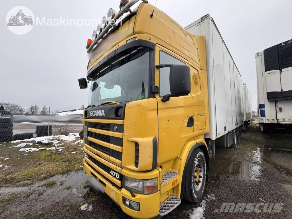 Scania R 124 Box body trucks