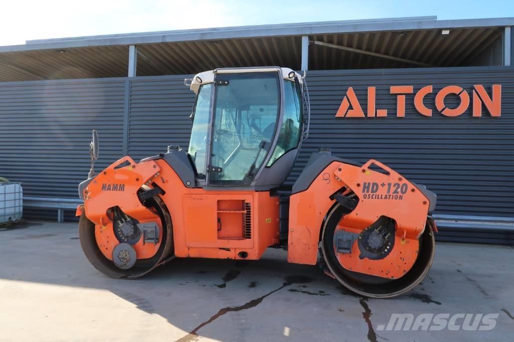 Hamm HD+ 120 VO Twin drum rollers