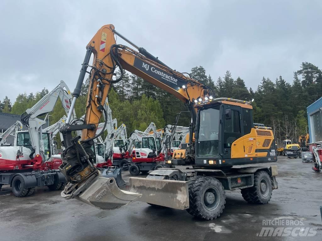 Hyundai HW160 Wheeled excavators