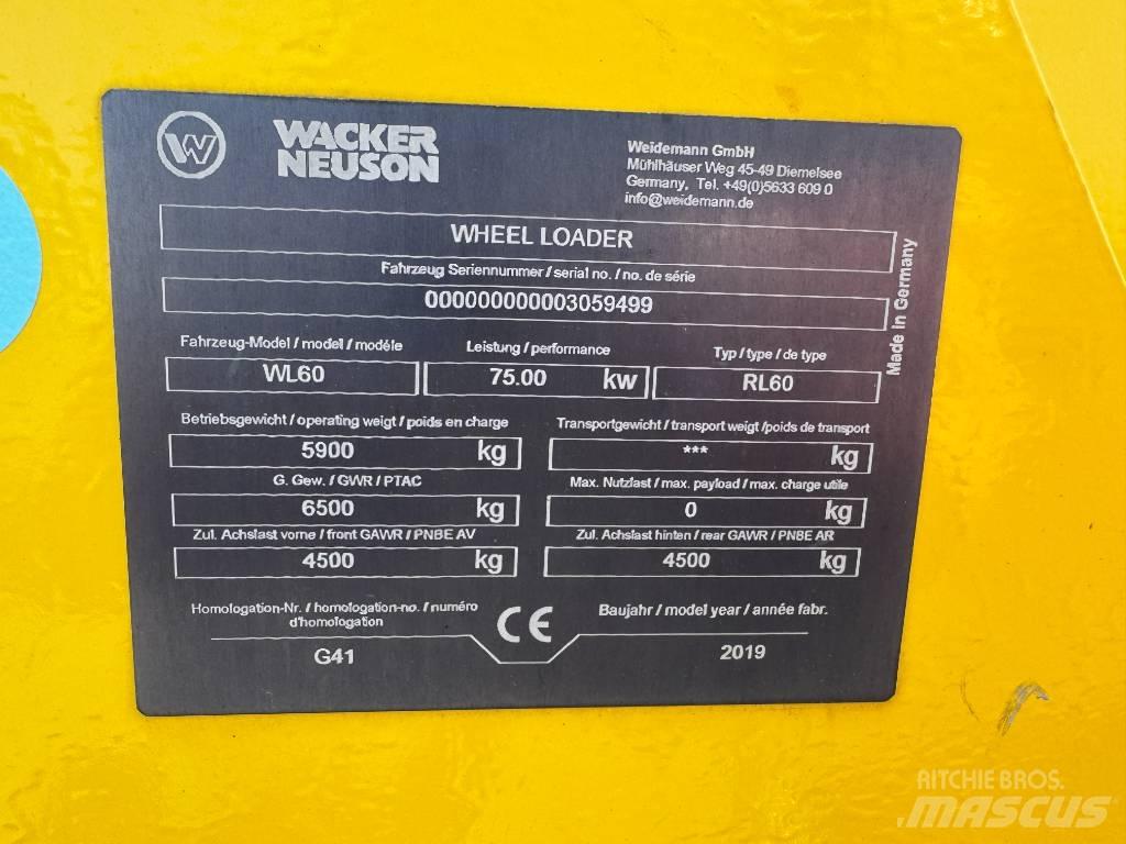 Wacker Neuson WL60 Wheel loaders