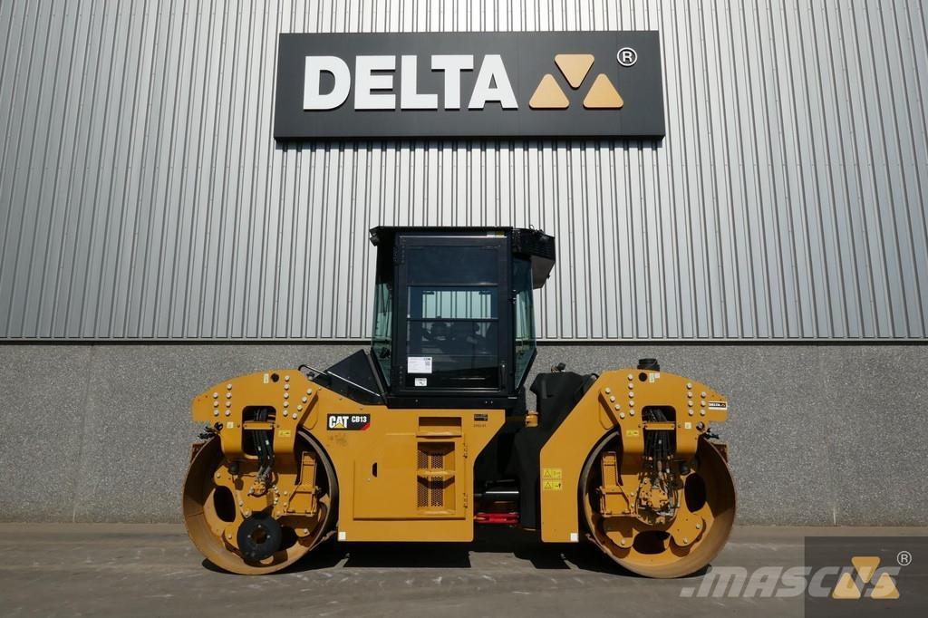 CAT CB13 Twin drum rollers
