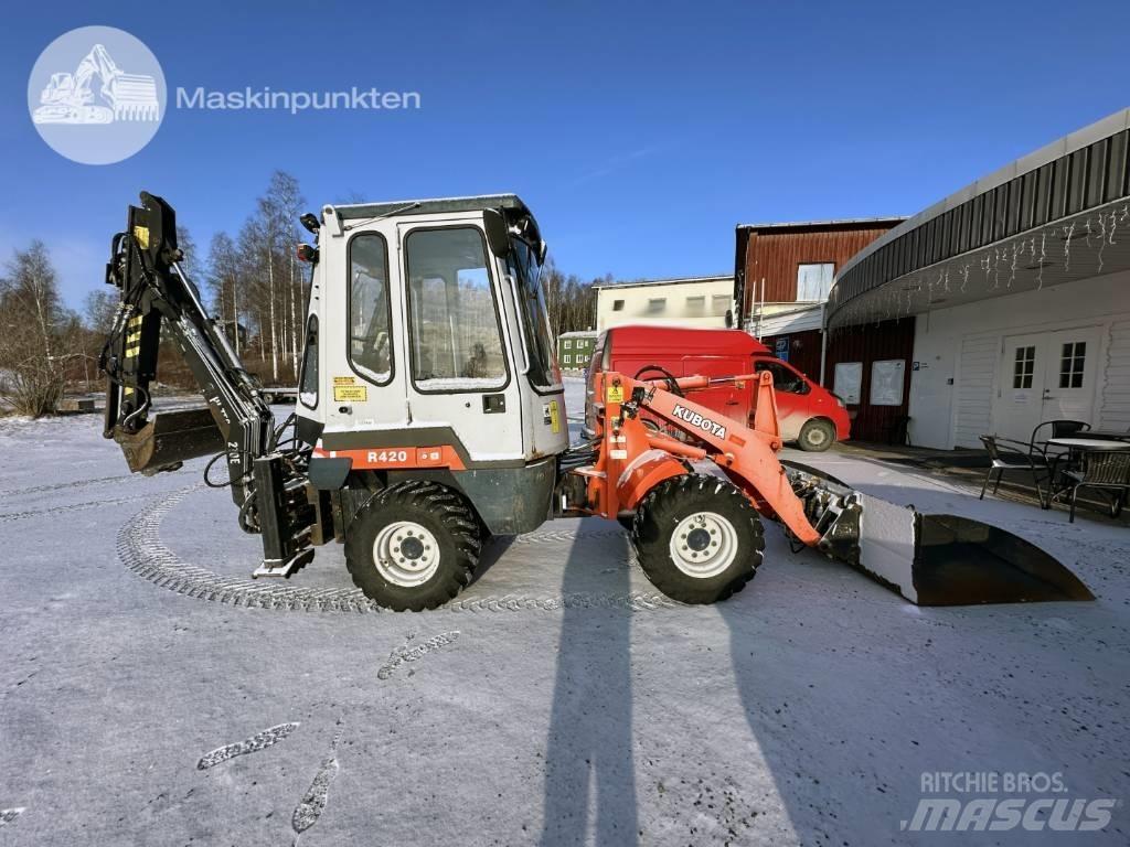 Kubota R 420 Backhoe loaders
