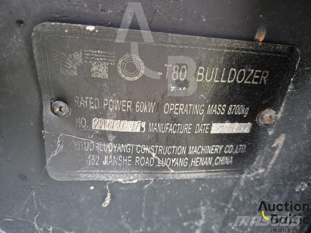 YTO T-80 Crawler dozers