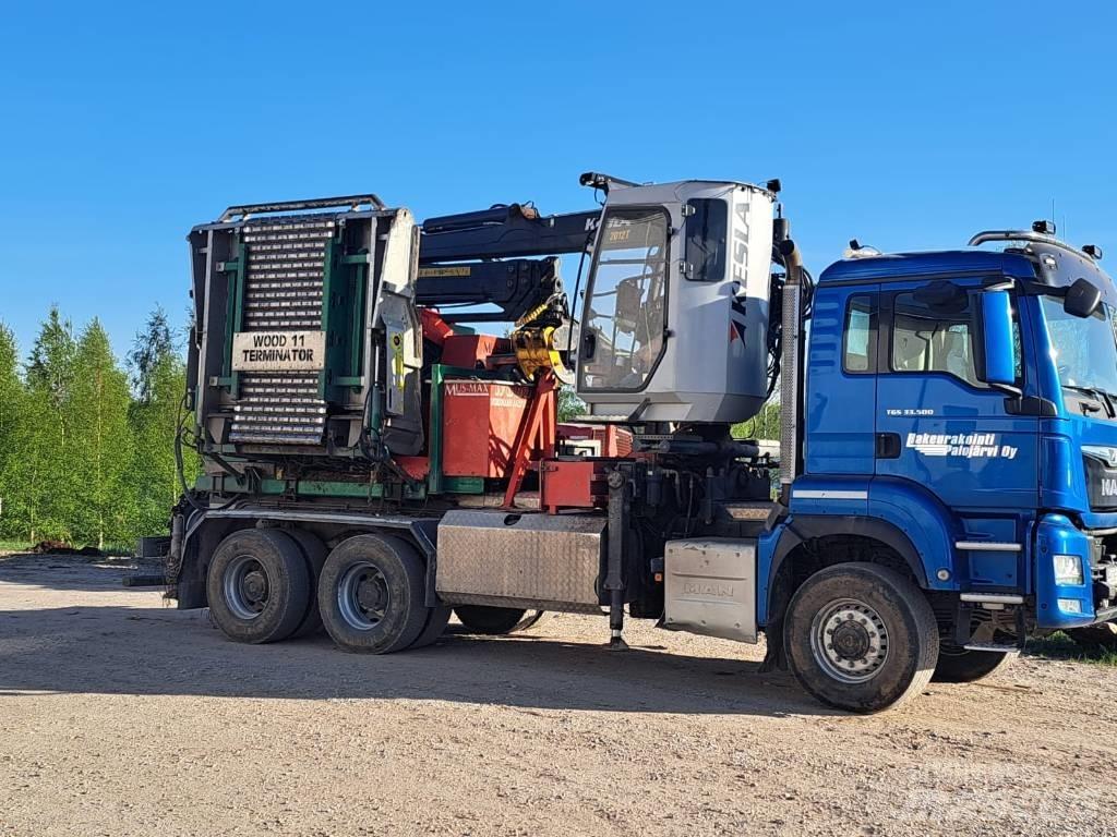 Mus-Max WT11 Wood chippers