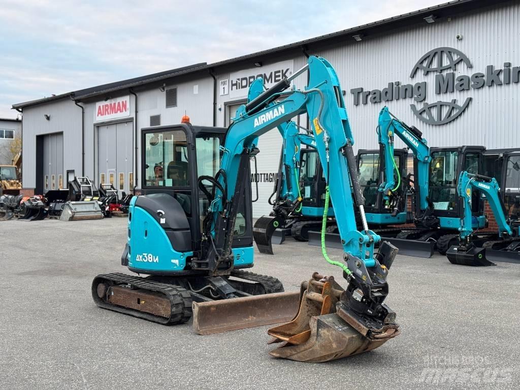 Airman AX 38 U Mini excavators < 7t (Mini diggers)