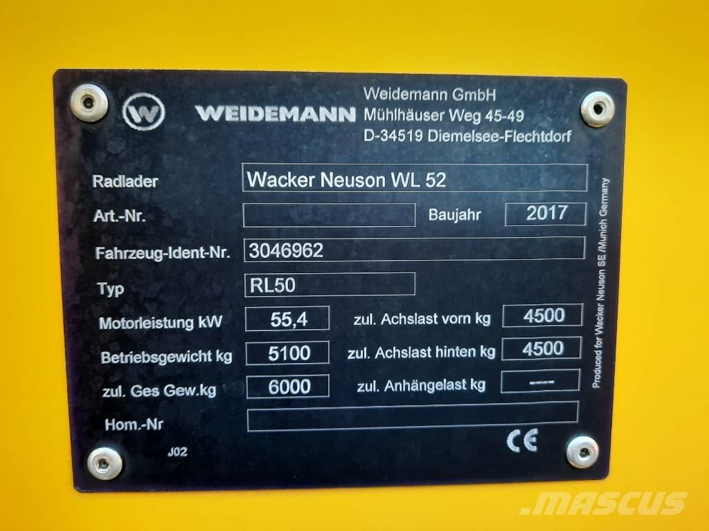 Wacker Neuson WL 52 Wheel loaders
