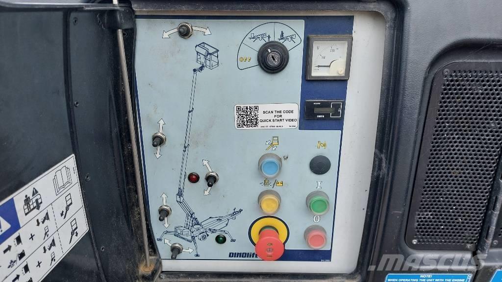 Dinolift 160 XT II Trailer mounted aerial platforms