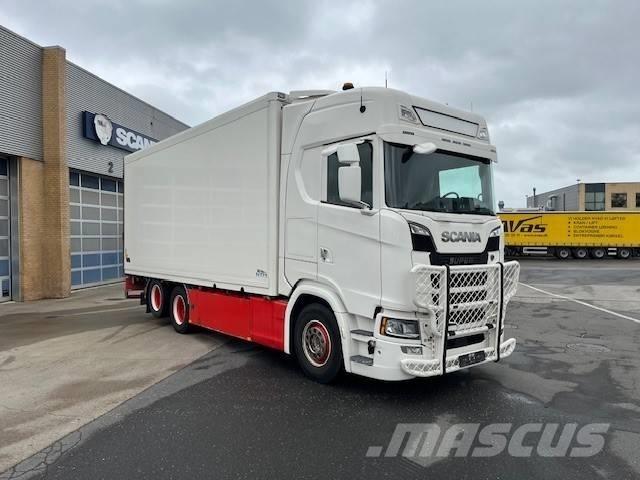 Scania S 650 Box body trucks