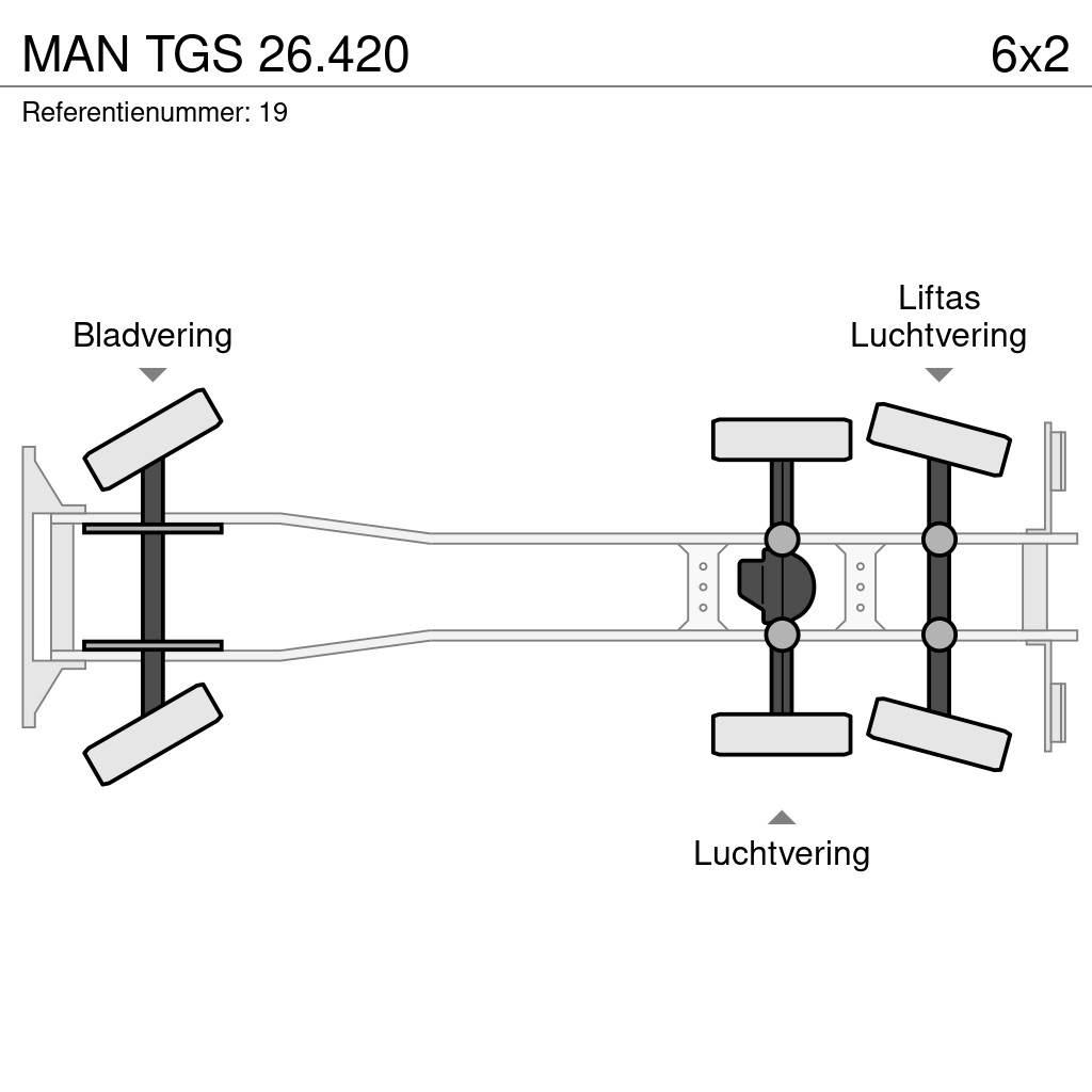 MAN TGS 26.420 Hook lift trucks