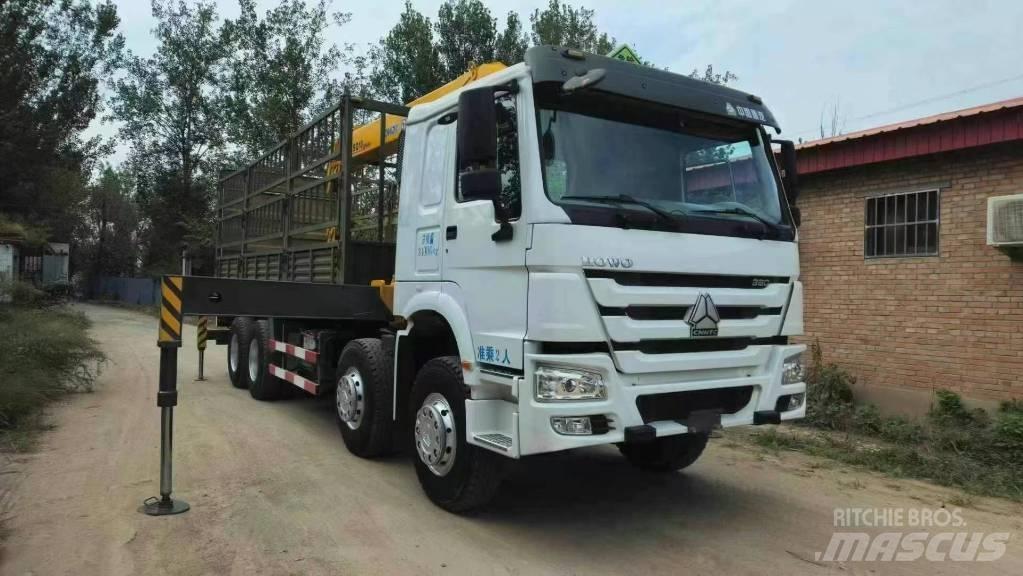 Howo 371 375 380 Crane trucks