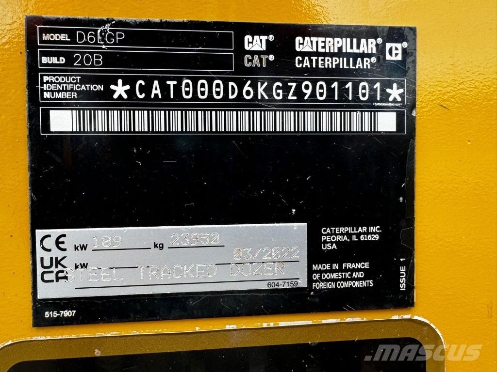 CAT D 6 LGP Crawler dozers