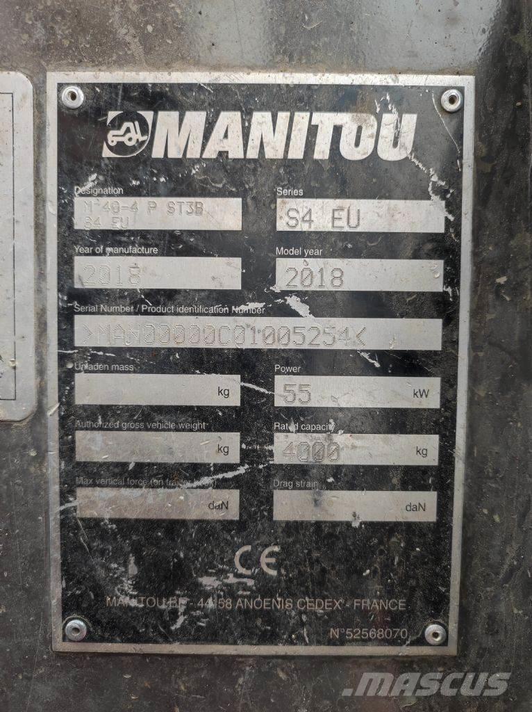Manitou M 40.4 Rough terrain trucks