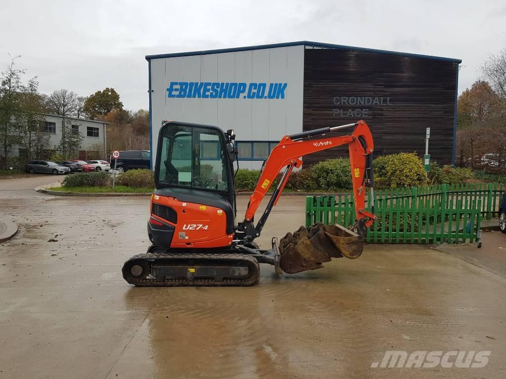 Kubota U27-4 Mini excavators < 7t (Mini diggers)