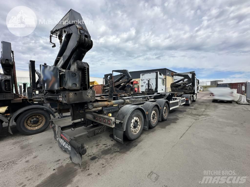 Hammar 195 D Containerframe semi-trailers