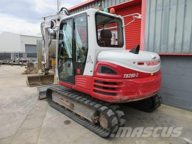 Takeuchi TB290-2 Midi excavators  7t - 12t
