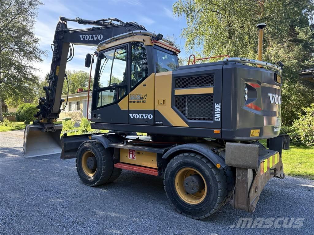 Volvo EW160E Wheeled excavators