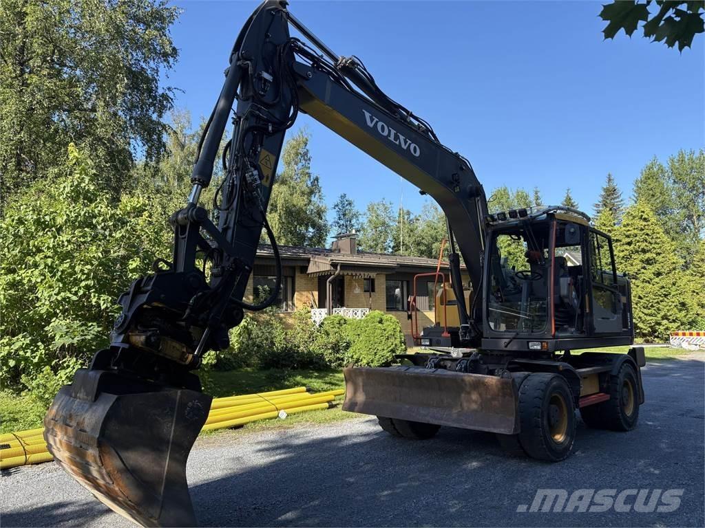 Volvo EW160E Wheeled excavators