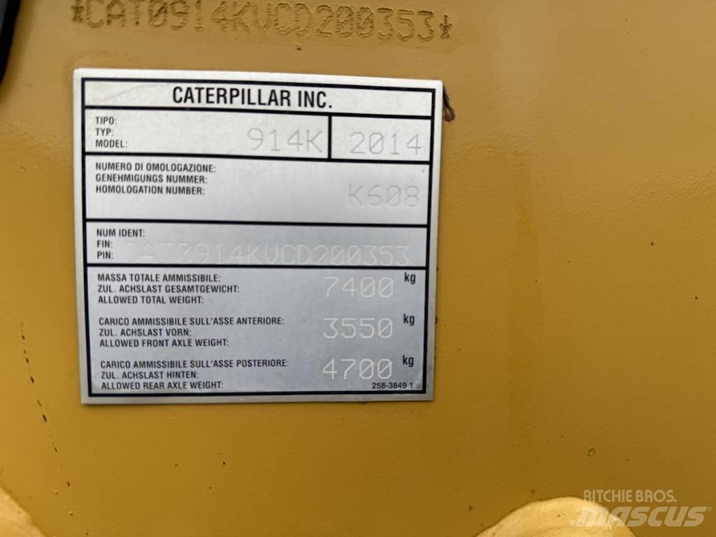 CAT 914K shovel Wheel loaders