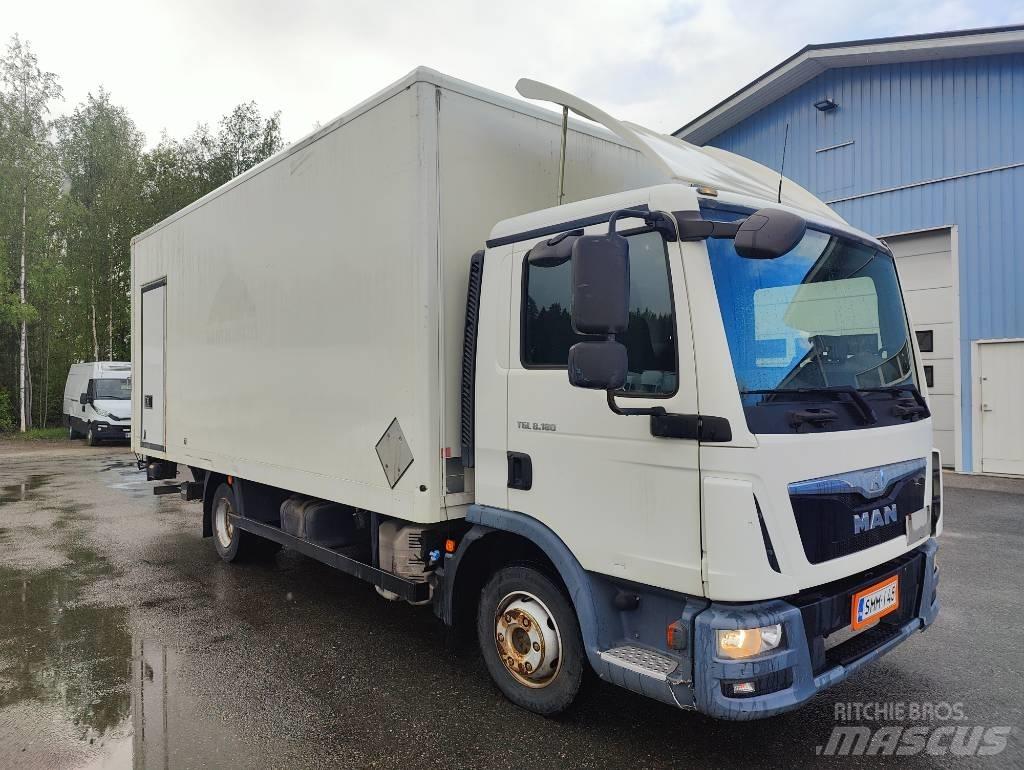 MAN TGL 8.180 Box body trucks