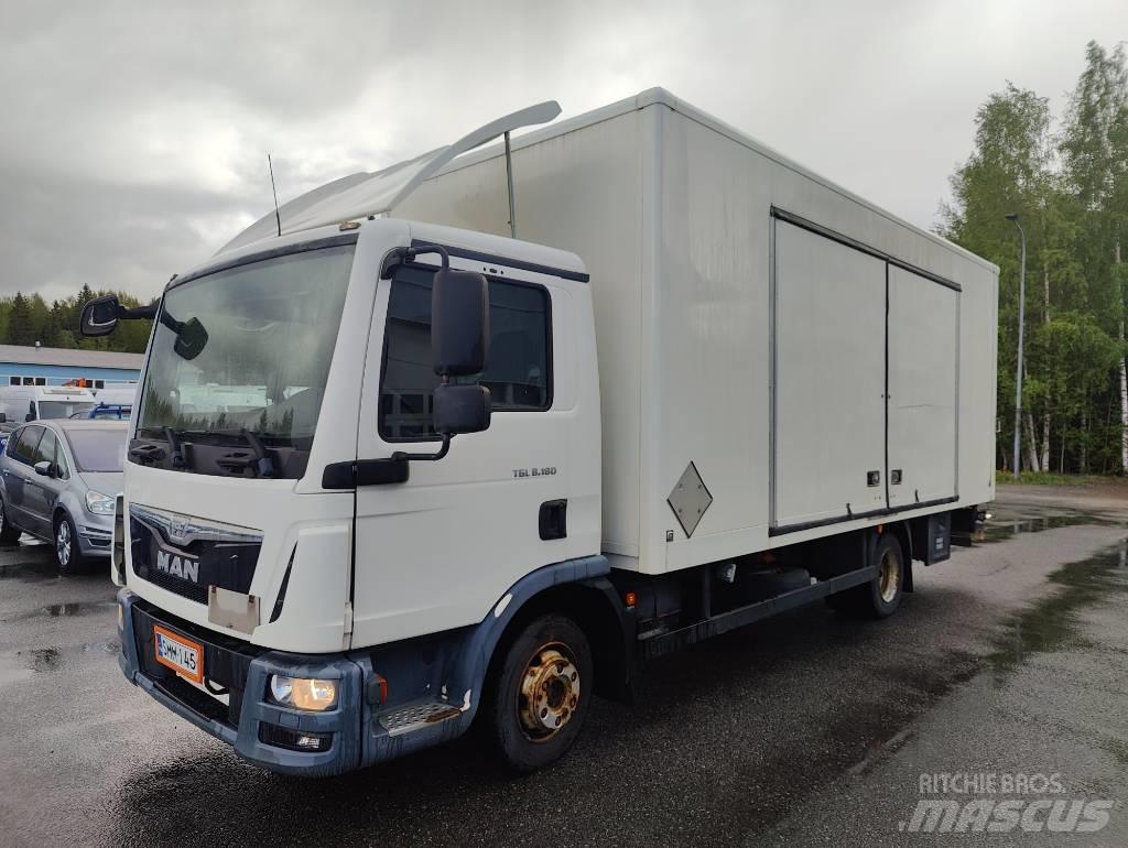 MAN TGL 8.180 Box body trucks
