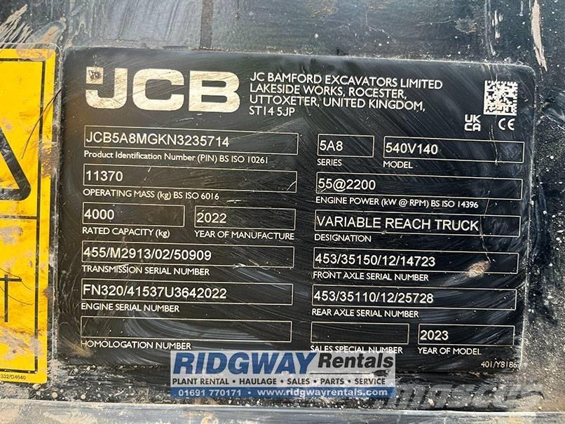 JCB 540-140 Telescopic handlers