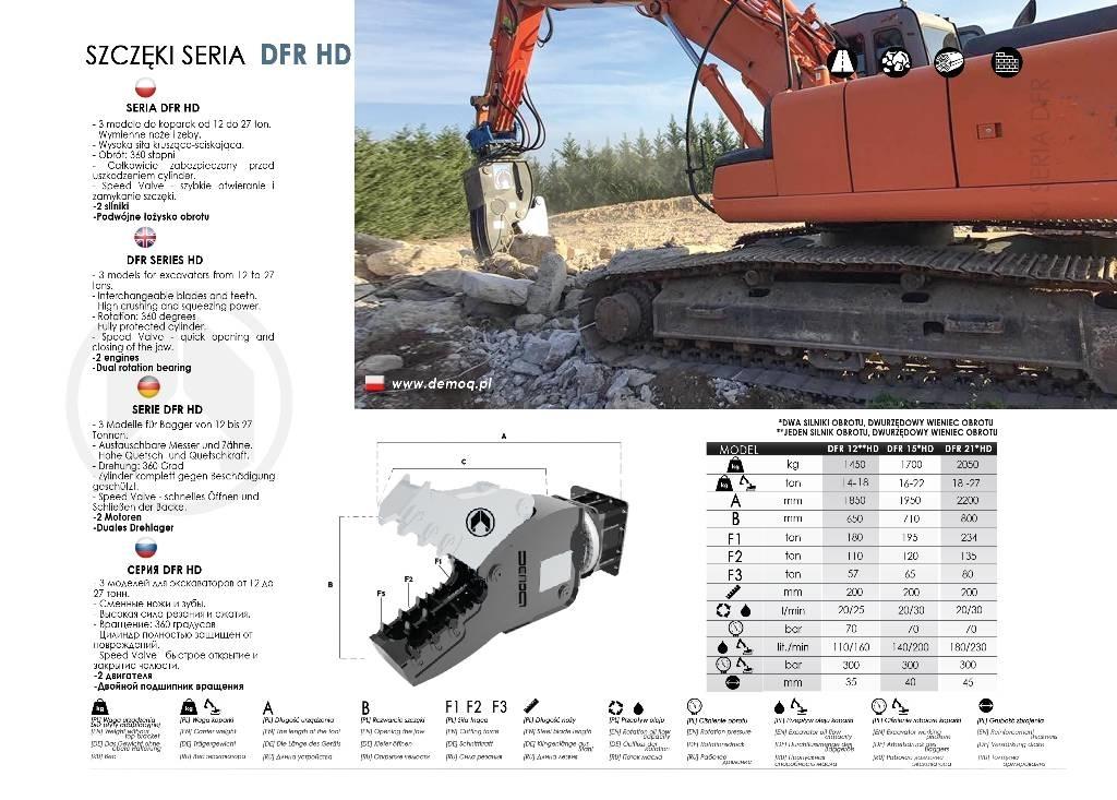  DEMOQ DFR21 HD Pulveriser  (Demolition Crusher ) 