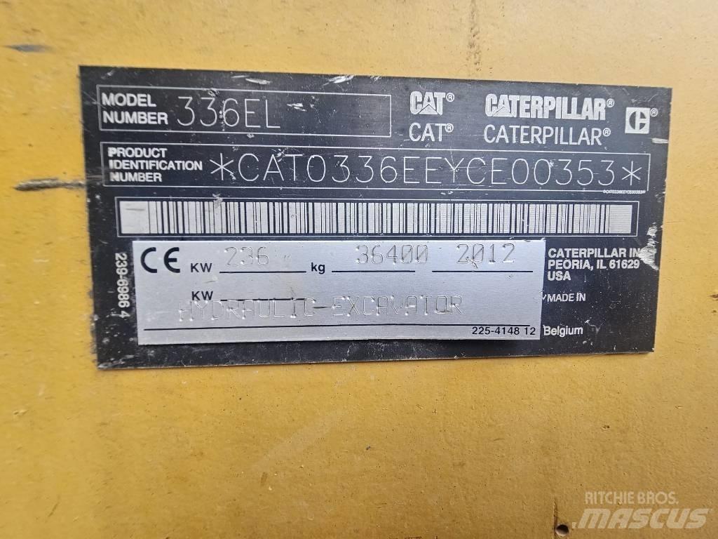 CAT 336EL / 330 336FL Crawler excavators