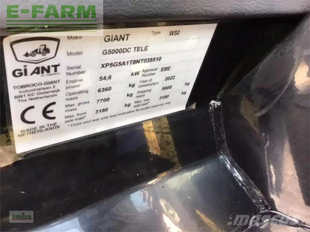 GiANT g5000 tele Mini excavators < 7t (Mini diggers)