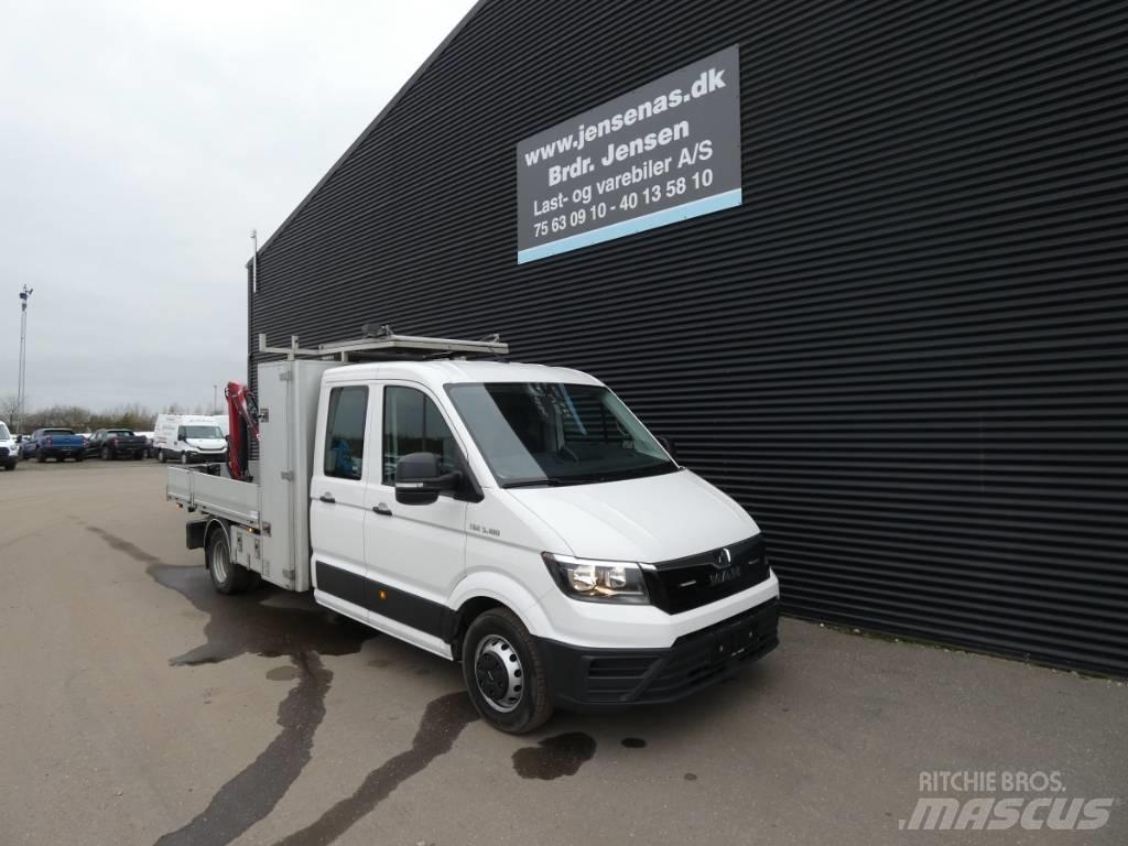 MAN TGE 5.180 Flatbed / Dropside trucks