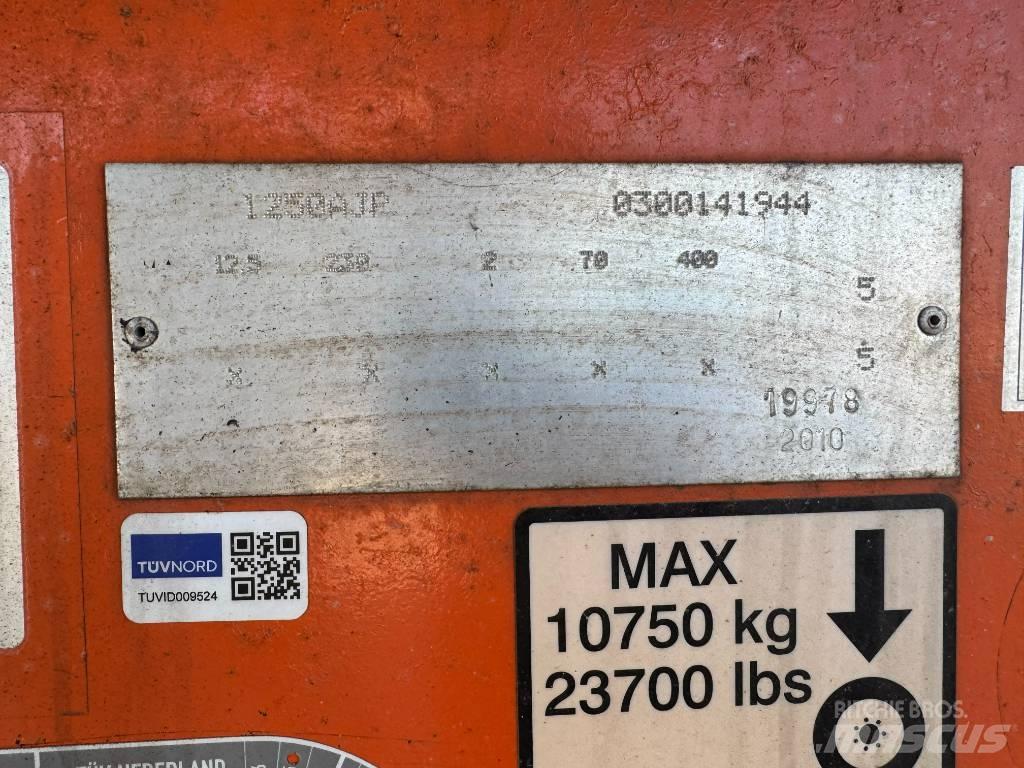 JLG 1250AJPG Articulated boom lifts