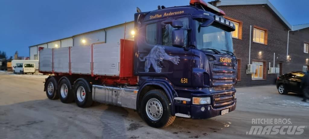 Scania R 500 8X4 Skip loader trucks