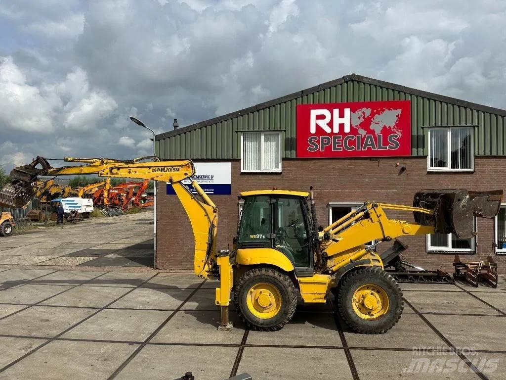 Komatsu WB97S-5E0 Backhoe loaders