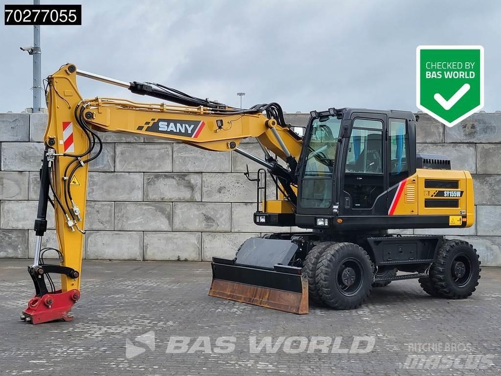 Sany SY155W Wheeled excavators