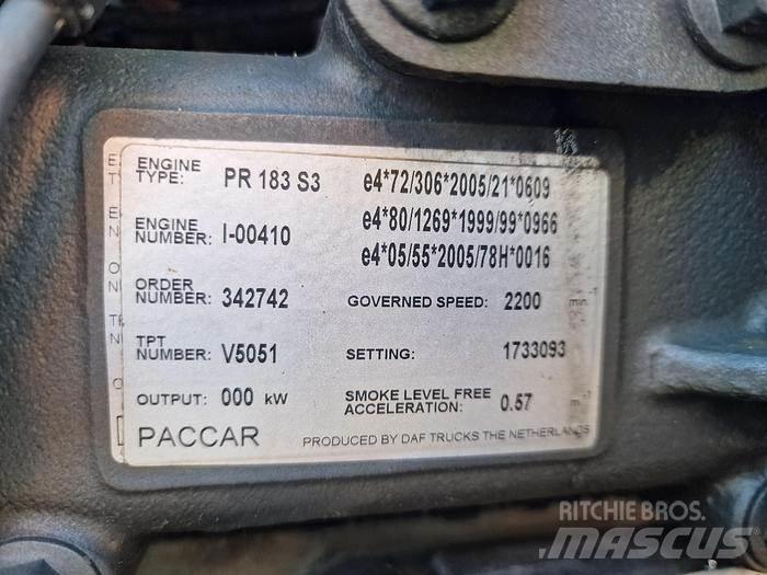 Paccar PR 183 S3 Transportation - Others