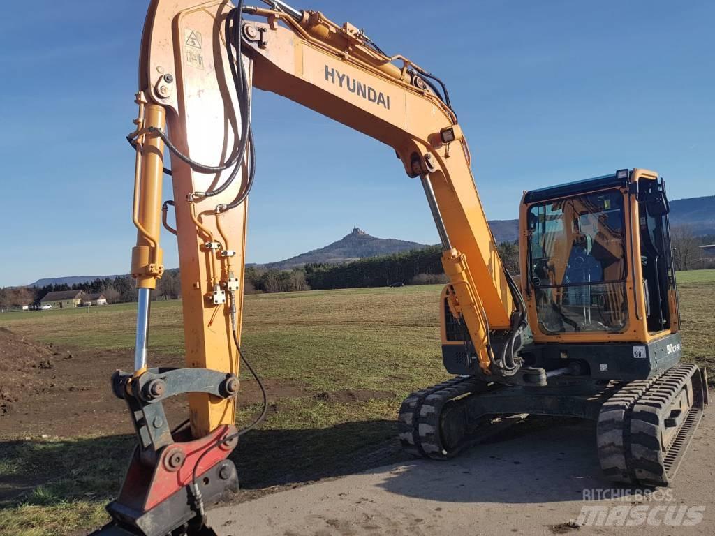 Hyundai R80 CR 9A Midi excavators  7t - 12t