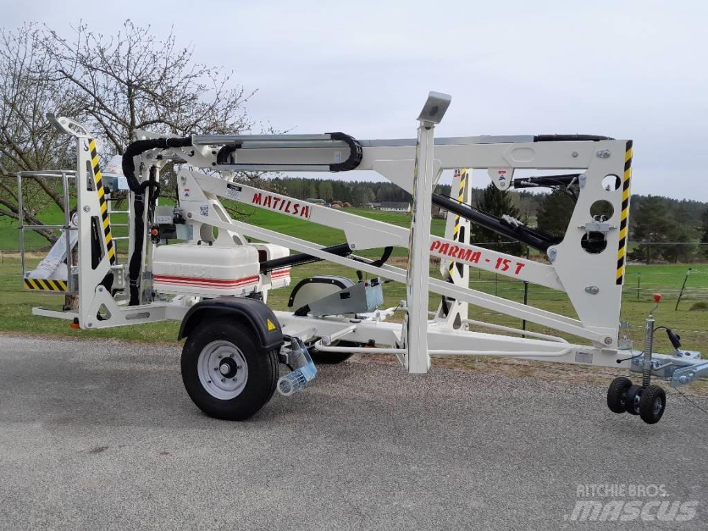 Matilsa Parma 15t Trailer mounted aerial platforms