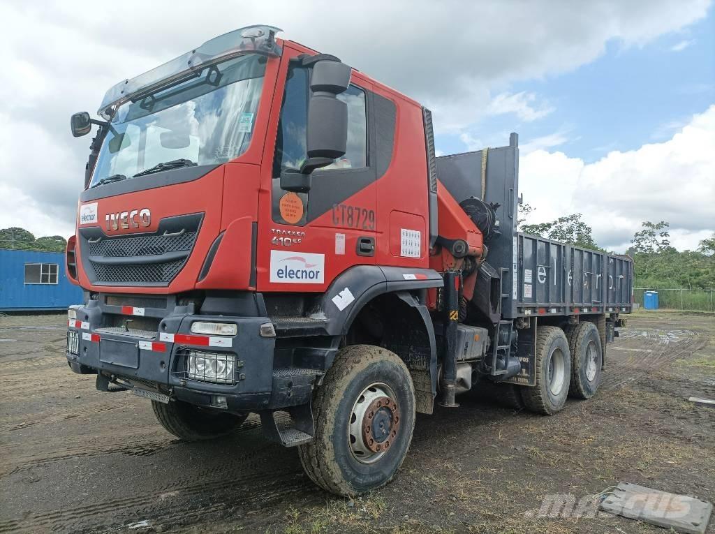 Iveco Trakker 410 Crane trucks