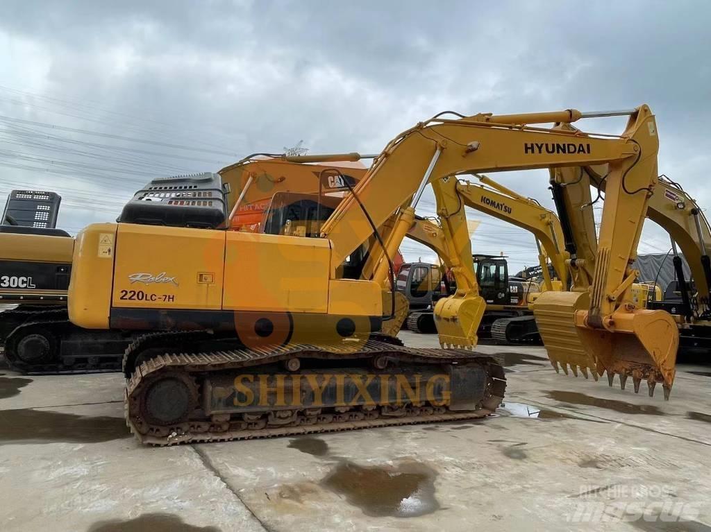 Hyundai Robex 220-7 Crawler excavators