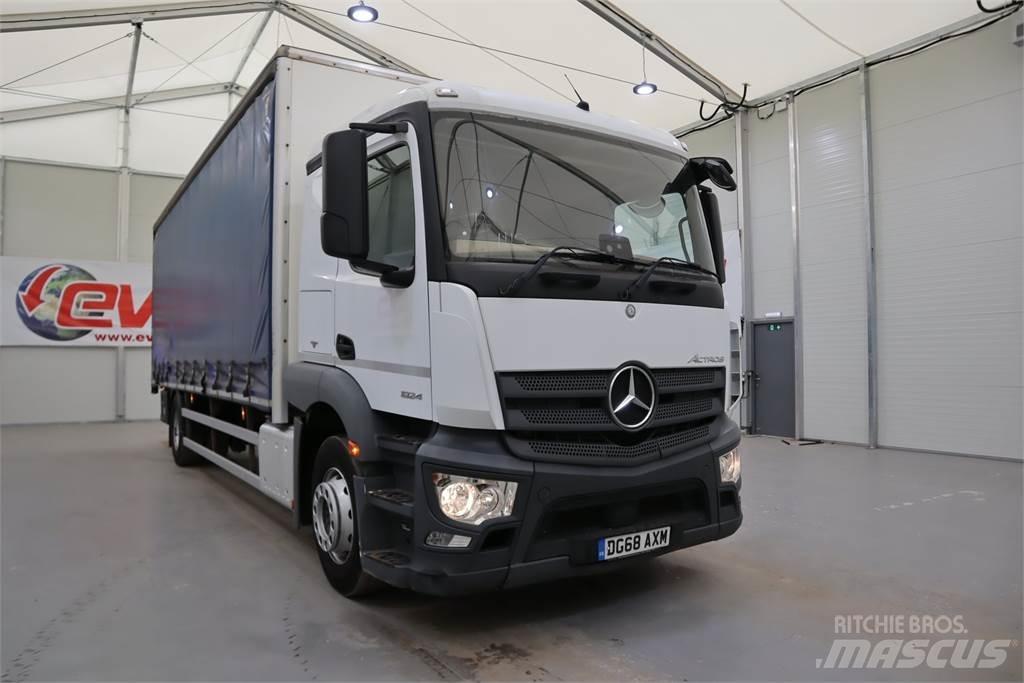 Mercedes-Benz ACTROS 1824 Curtainsider trucks