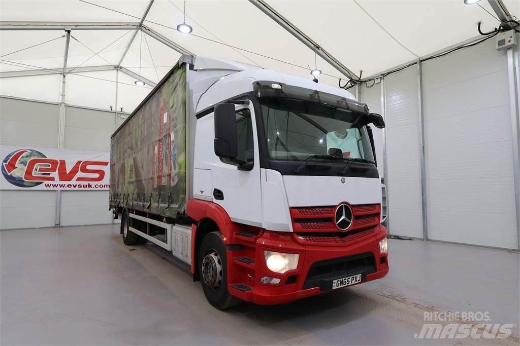 Mercedes-Benz Actros 1824 Curtainsider trucks
