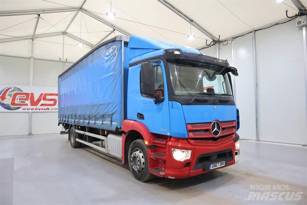 Mercedes-Benz ANTOS 1824 Curtainsider trucks