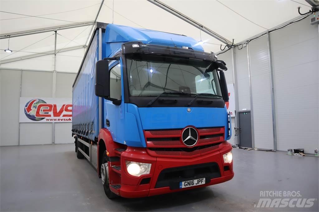 Mercedes-Benz ANTOS 1824 Curtainsider trucks
