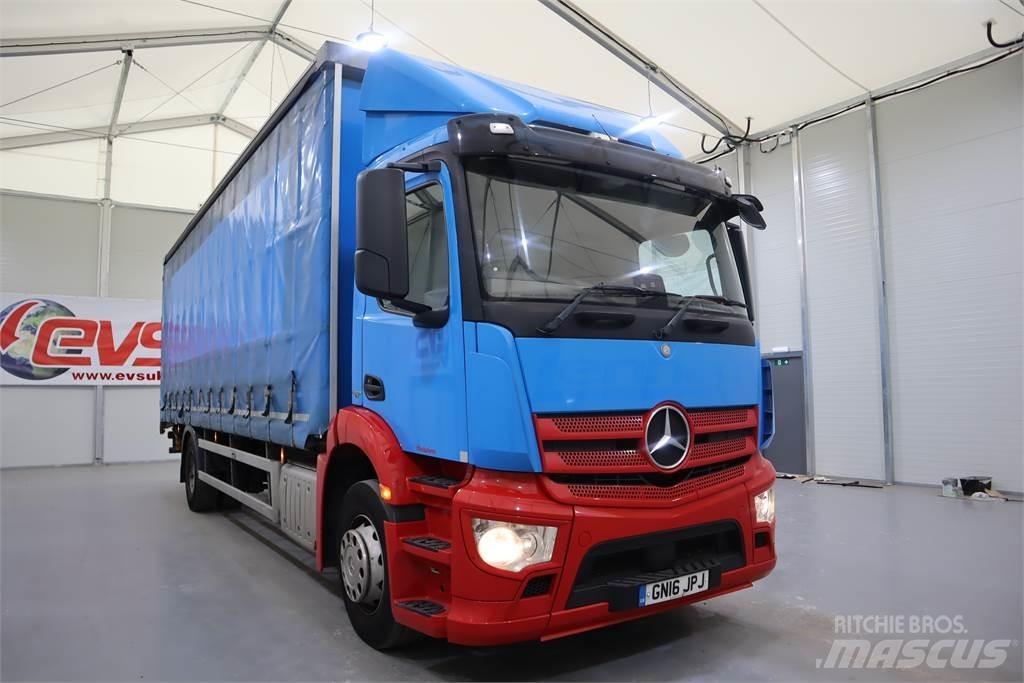 Mercedes-Benz ANTOS 1824 Curtainsider trucks