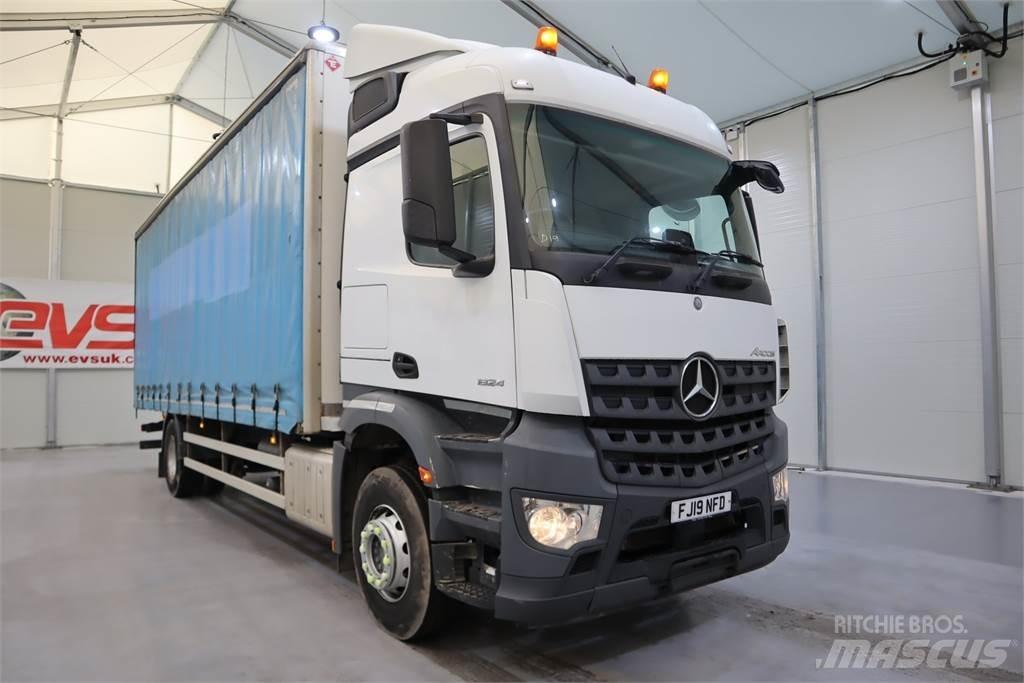 Mercedes-Benz Arocs 1824 Curtainsider trucks