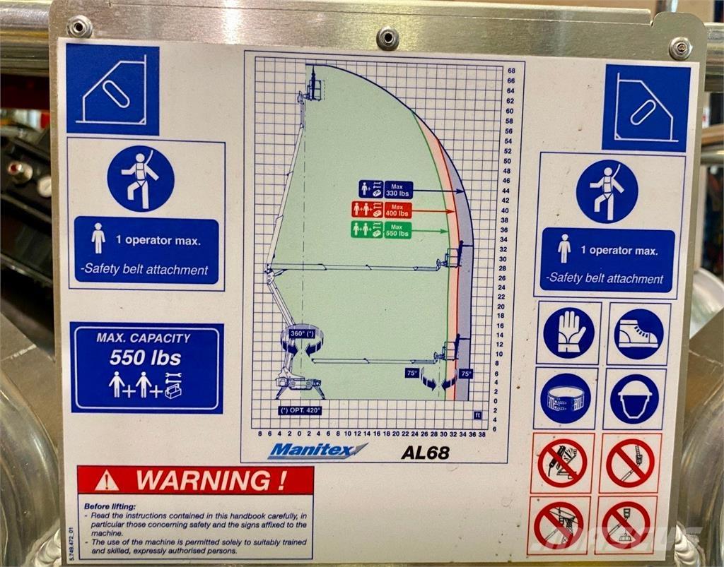 Manitex AL68 Vertical mast lifts
