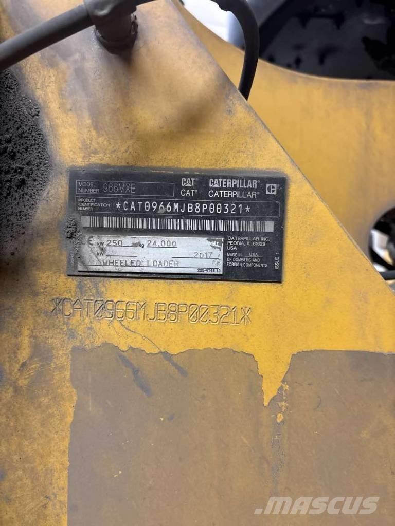 CAT 966 MXE Wheel loaders