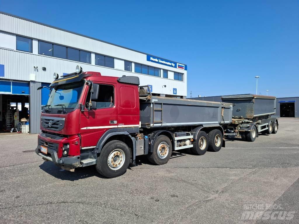 Volvo FMX 460 Tipper trucks
