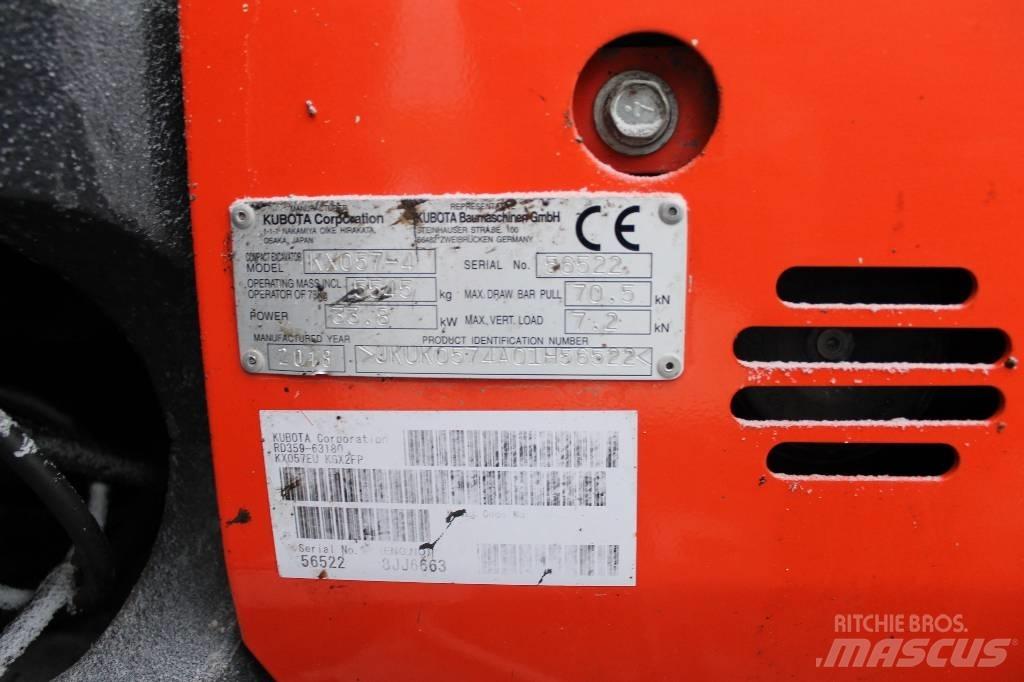 Kubota kx57-4 Mini excavators < 7t (Mini diggers)