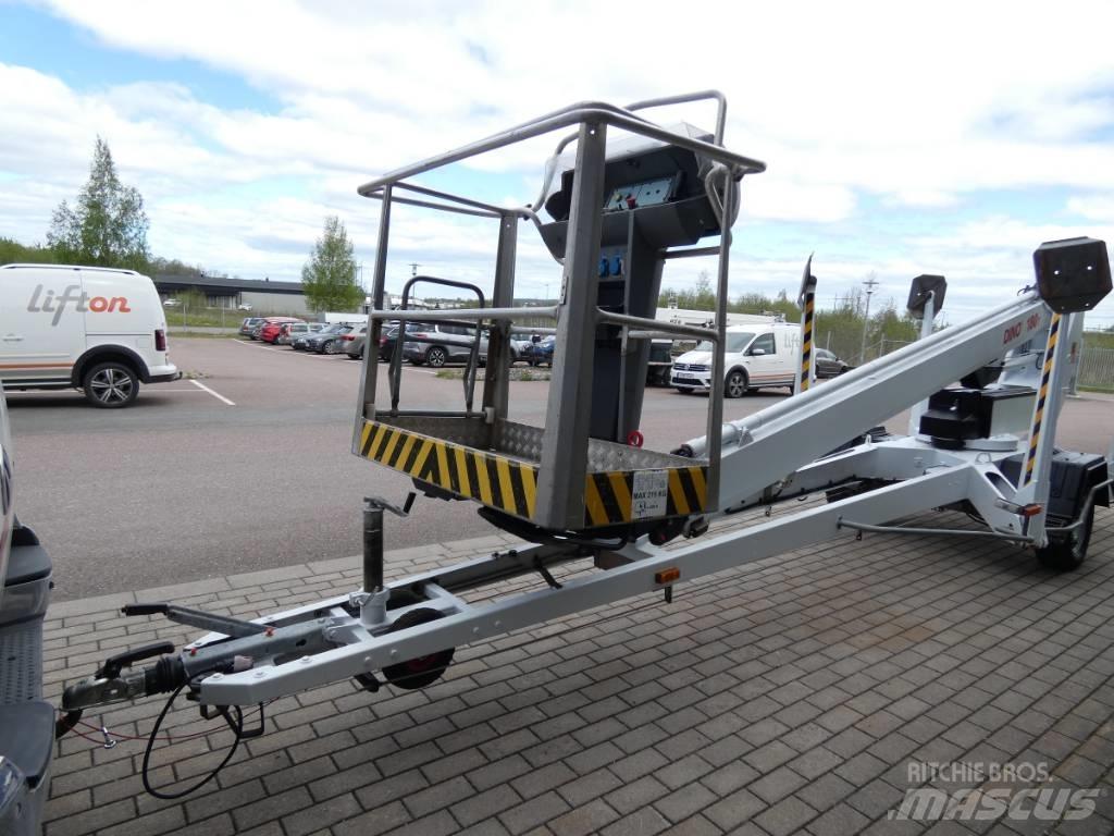 Dino 180 T  Skylift Trailer mounted aerial platforms